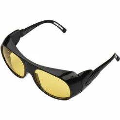 HAPPYSHOPPING Lunettes De Soudage Lunettes De Brasage Anti-buée, Verres Jaunes - Verres Jaunes