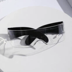 PERLE RARE Lunettes Lumineuses à LED, Lunettes LED Avec 7 Couleurs , Lunettes De Visière Pour Halloween Bar Fête Festival De Musique Carnaval -Promos Protection des yeux : lunettes et masque Magasin 65177699 5