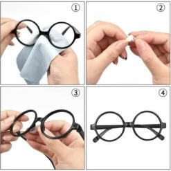 PERLE RARE 20 Paires 1mm Plaquettes De Nez En Silicone Antidérapant Coussinets De Nez Adhésif Pour Lunettes Lunettes De Soleil Spectacles (Transparent) -Promos Protection des yeux : lunettes et masque Magasin 65177721 4
