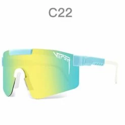 THSINDE Sonnenbrille Fahrradbrille Sport Polarisierte Uv400 Einstellbare Brille C22