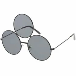 THSINDE Oversize Circle Third Eye Sonnenbrille Slim Arms 56mm Schwarz / Rauch -Promos Protection des yeux : lunettes et masque Magasin 65258652 3