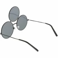 THSINDE Oversize Circle Third Eye Sonnenbrille Slim Arms 56mm Schwarz / Rauch -Promos Protection des yeux : lunettes et masque Magasin 65258652 5