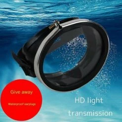 THSINDE Cod Hd Wasserdichte Taucherbrille Aus Gehärtetem Glas, Rostfreie Fischer-Schwimmbrille