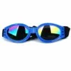 THSINDE Haustier-Sonnenbrille Mit Riemen, Hunde-UV-Brille Mit Verstellbarem Kinnriemen, Blau