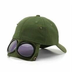 THSINDE Neue Fliegermütze Persönlichkeit Brille Baseballmütze Casquette Sonnenbrille Unisexe Noir -Promos Protection des yeux : lunettes et masque Magasin 65259054 4