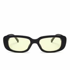 BF Lunettes De Soleil Rectangulaires Femme Unisexe Vintage Avec Monture Carrée Vintage Travel Essentials -Promos Protection des yeux : lunettes et masque Magasin 65270752 3