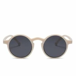 BF Lunettes De Soleil Vintage Lunettes De Soleil Rondes Classiques En Plastique Vintage -Promos Protection des yeux : lunettes et masque Magasin 65272906 3