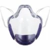 L'FLANEUR Visière Anti-buée Transparente, Masque Facial Transparent Super Protecteur Durable Avec Double Filtre Respirant, Violet ANEUR