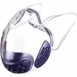 L'FLANEUR Visière Anti-buée Transparente, Masque Facial Transparent Super Protecteur Durable Avec Double Filtre Respirant, Violet ANEUR -Promos Protection des yeux : lunettes et masque Magasin 65357904 3