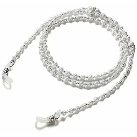 L'FLANEUR Sangle De Lunettes, Cha?nes De Lunettes Pour Femmes, Couvre-visages Cha?nes Perlées, Support De Sangle De Lunettes De Soleil, Masque De Lunettes ANEUR 1 L'FLANEUR Sangle De Lunettes, Cha?nes De Lunettes Pour Femmes, Couvre-visages Cha?nes Perlées, Support De Sangle De Lunettes De Soleil, Masque De Lunettes ANEUR