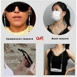 L'FLANEUR Sangle De Lunettes, Cha?nes De Lunettes Pour Femmes, Couvre-visages Cha?nes Perlées, Support De Sangle De Lunettes De Soleil, Masque De Lunettes ANEUR 8 L'FLANEUR Sangle De Lunettes, Cha?nes De Lunettes Pour Femmes, Couvre-visages Cha?nes Perlées, Support De Sangle De Lunettes De Soleil, Masque De Lunettes ANEUR -Promos Protection des yeux : lunettes et masque Magasin 65358889 4