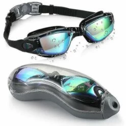 BDD Lunettes De Natation Masques Lunettes De Natation Lunettes De Natation Sans Fuite Noir