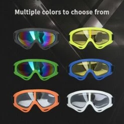 ILOVEMILAN Lunettes Anti-gouttes Pour Le Ski Moto (monture Orange, Verres Colorés) -Promos Protection des yeux : lunettes et masque Magasin 65645888 5
