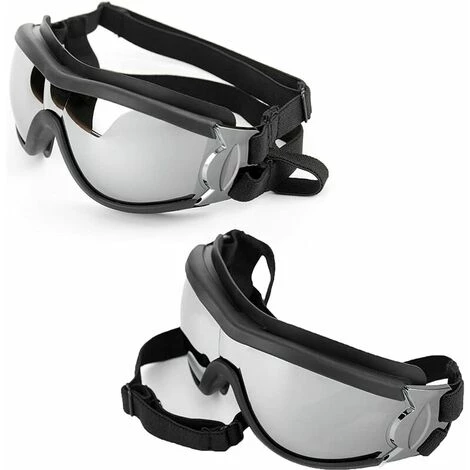 YOOUYIDA Lunettes Soleil Pour Chien Anti-UV Imperméables Coupe-Vent, Protection Des Yeux Pour Chiens De Taille Moyenne Et Grande, Nager Des Lunettes 2 YOOUYIDA Lunettes Soleil Pour Chien Anti-UV Imperméables Coupe-Vent, Protection Des Yeux Pour Chiens De Taille Moyenne Et Grande, Nager Des Lunettes – Image 2