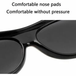 BAICCCF Lunettes De Protection Lunettes De Soleil Enveloppantes De Lunettes De Conduite De Jour/nuit Pour Hommes,femmes - Enveloppes Polarisées Anti-éblouissantes -Promos Protection des yeux : lunettes et masque Magasin 65748234 4