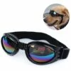 BAICCCF Lunettes De Protection Lunettes De Soleil Pour Animaux De Compagnie Avec Sangle, Lunettes UV Pour Chien Avec Mentonnière Réglable, Anti-buée Et Coupe-vent Lunettes De Soleil Pour Animaux De Compagnie Lunettes De Soleil Pour Petit Moyen Grand Do