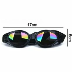 BAICCCF Lunettes De Protection Lunettes De Soleil Pour Animaux De Compagnie Avec Sangle, Lunettes UV Pour Chien Avec Mentonnière Réglable, Anti-buée Et Coupe-vent Lunettes De Soleil Pour Animaux De Compagnie Lunettes De Soleil Pour Petit Moyen Grand Do -Promos Protection des yeux : lunettes et masque Magasin 65748244 5