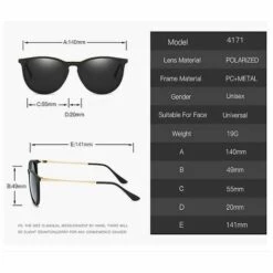 BAICCCF Lunettes De Protection Lunettes De Soleil Rondes Vintage Pour Femmes Hommes Classique Rétro Designer Styleround Lunettes De Soleil Polarisées Classiques Pour Femmes Hommes Style Vintage Uv400lunettes De Soleil Fo - Noir Rose-2pcs - Rose Noir -Promos Protection des yeux : lunettes et masque Magasin 65748252 3