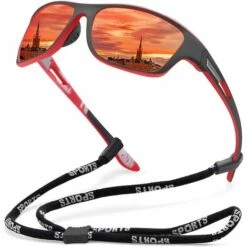 BAICCCF Lunettes De Protection Lunettes De Soleil De Sport Polarisées Pour Hommes Conduite Cyclisme Pêche Lunettes De Soleil 100% Lunettes De Protection Uv