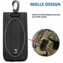 BAICCCF Lunettes De Protection Pochette à Lunettes Pochette Tactique Durable Extérieure étui à Lunettes De Soleil Pochette De Lampe De Poche De Style Armée Avec Boucle -Promos Protection des yeux : lunettes et masque Magasin 65748280 5