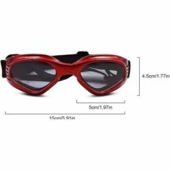 BAICCCF Lunettes De Protection Lunettes De Soleil Pour Chien, Protection Imperméable Pour Petits Et Moyens Chiens -Promos Protection des yeux : lunettes et masque Magasin 65748310 5