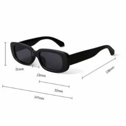 BAICCCF Lunettes De Protection Lunettes De Soleil Rectangulaires Pour Femmes Lunettes De Conduite Rétro Vintage Square 8 BAICCCF Lunettes De Protection Lunettes De Soleil Rectangulaires Pour Femmes Lunettes De Conduite Rétro Vintage Square -Promos Protection des yeux : lunettes et masque Magasin 65748338 4