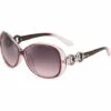 BAICCCF Lunettes De Protection Lunettes De Soleil Rétro Surdimensionnées Pour Femmes Lunettes De Soleil Larges Pour Femmes Lunettes De Soleil Ovales élégantes - Style 3