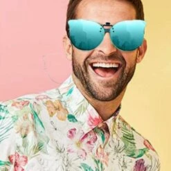 BAICCCF Lunettes De Protection Clip œil De Chat Polarisé Sur Lunettes De Soleil Sur Lunettes De Vue Pour Femme Protection UV -Promos Protection des yeux : lunettes et masque Magasin 65748699 4