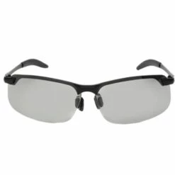 Lunettes De Soleil Polarisées à Changement De Couleur Lunettes De Cyclisme Pour Hommes Lunettes De Soleil Mode Jour Et Nuit (monture Noire - Gris à Changement De Couleur),HANBING -Promos Protection des yeux : lunettes et masque Magasin 65752364 3