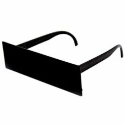 PERLE RARE Lunettes De Censure Lunettes De Soleil Lunettes De Fête Drôles Accessoires De Déguisement Cosplay -Promos Protection des yeux : lunettes et masque Magasin 65797994 4