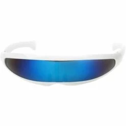 LUCKY-88 Décoration Alien Show Cadre Blanc - Teinte Bleue -Promos Protection des yeux : lunettes et masque Magasin 65800841 3