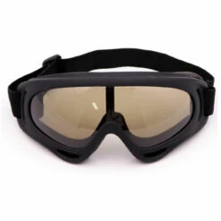 Ensoleillé Lunettes De Ski Masques Snowboard,Motoneige Moto Lunettes Ski Goggles Protection Lunettes Lens Anti-poussière, UV Protection,Anti-Buée, Coupe-Vent Pour Garçons Et Filles, Hommes & Femme (Brun)