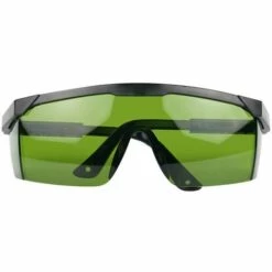 CADEAUX IPL 200nm-2000nm Lunettes De Sécurité Laser Pour Le Traitement D'épilation Au Laser Et La Protection Des Yeux De L'opérateur De Cosmétologie Au Laser Avec étui (Vert)