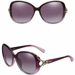 BAICCCF Lunettes De Protection 1pcs- Lunettes De Soleil Polarisées Pour Dames à La Mode Classique 7 BAICCCF Lunettes De Protection 1pcs- Lunettes De Soleil Polarisées Pour Dames à La Mode Classique -Promos Protection des yeux : lunettes et masque Magasin 65876368 4