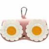 BAICCCF Lunettes De Protection Sac à Lunettes Portable Ornements Suspendus Lunettes De Soleil Clip De Protection Sac à Lunettes