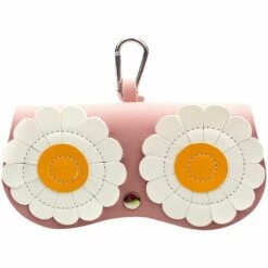 BAICCCF Lunettes De Protection Sac à Lunettes Portable Ornements Suspendus Lunettes De Soleil Clip De Protection Sac à Lunettes