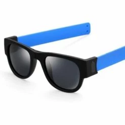 BAICCCF Lunettes De Protection Lunettes De Bracelet Créatives Lunettes De Soleil Polarisées Lunettes De Conduite Snap Bracelet Bu