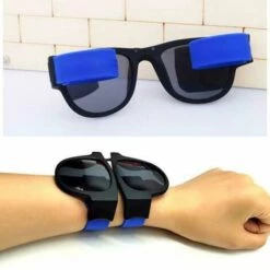 BAICCCF Lunettes De Protection Lunettes De Bracelet Créatives Lunettes De Soleil Polarisées Lunettes De Conduite Snap Bracelet Bu -Promos Protection des yeux : lunettes et masque Magasin 65876539 4