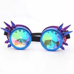 BAICCCF Lunettes De Protection Lunettes Colorées Rave Festival Party Edm Lunettes De Soleil Lentille Diffractée -Promos Protection des yeux : lunettes et masque Magasin 65876541 3