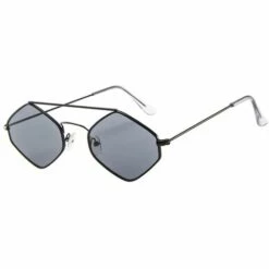 BAICCCF Lunettes De Protection Femmes Hommes Vintage Rétro Lunettes Unisexe Losange Cadre Lunettes De Soleil Lunettes