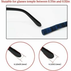 KAEJYIUT Sangle De Lunettes (paquet De 10) Porte-lunettes, Bracelet De Lunettes De Soleil En Nylon élastique Doux Pour Hommes Femmes -Promos Protection des yeux : lunettes et masque Magasin 66110270 3