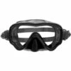 DONTODENT Masque De Plongée En Apnée Adulte Lunettes De Plongée Avec Masque De Nez Et Couverture De Bandoulière Masque De Plongée En Apnée Full Dry Blacknot Anti-buée