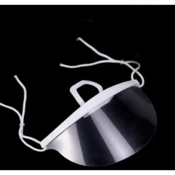 10pcs Visière De Protection Réutilisable En Blanc - Couvre Bouche Et Nez Facial - Protection Visage Anti-Salive Anti-Eclaboussure Facial Protection Pour Homme Femme, Adélala -Promos Protection des yeux : lunettes et masque Magasin 66377337 3