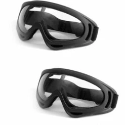 Paquet De 2 Lunettes De Sécurité Pour Enfants Avec Protection Anti-buée Et Anti-UV Parfait Pour Les Armes à Feu à Mousse, Adélala