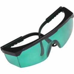 SUPERSELLER Lunettes De Sécurité Optiques Avec Jambe Télescopique 190-540nm Lunettes De Protection De Sécurité Lunettes Avec Sac En Tissu De Rangement Et Boîte Rigide - Vert -Promos Protection des yeux : lunettes et masque Magasin 66566588 3