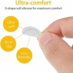 DONTODENT Plaquettes De Nez En Silicone Adhésives Antidérapantes Pour Lunettes De Lunettes - Transparent 1 Paire -Promos Protection des yeux : lunettes et masque Magasin 66751018 3