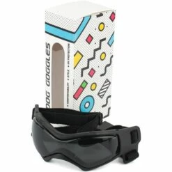 OCXIN Lunettes De Soleil Pour Chien Lunettes De Soleil Pour Chien Réglables Imperméables Et Coupe-vent UV Lunettes De Protection Pour Chien à La Mode Convient Aux Chiens De Petite Et Moyenne Taille (noir) -Promos Protection des yeux : lunettes et masque Magasin 66964656 4