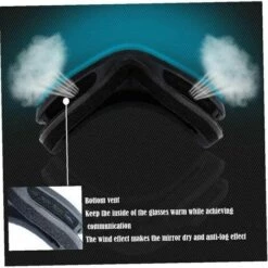 FLETéçA Double Couche Lentille D'hiver Lunettes De Ski D'hiver Anti-Fog Lunettes De Snowboard Lunettes De Snowboard UV Protection Anti-Brouillard Lunettes De Neige Pour Hommes Femmes (Couleur) -Promos Protection des yeux : lunettes et masque Magasin 66969156 4