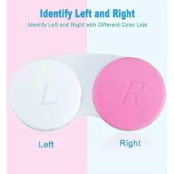 DONTODENT 12 Pièces étui à Lentilles De Contact, Conteneur Porte-œil Gauche/droit -Promos Protection des yeux : lunettes et masque Magasin 67291631 3