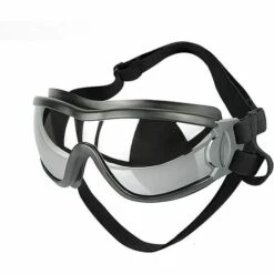 THSINDE Lunettes De Soleil Pour Chien, Protection Oculaire Coupe-vent Résistante Aux UV Pour Chiens De Taille Moyenne Et Grande